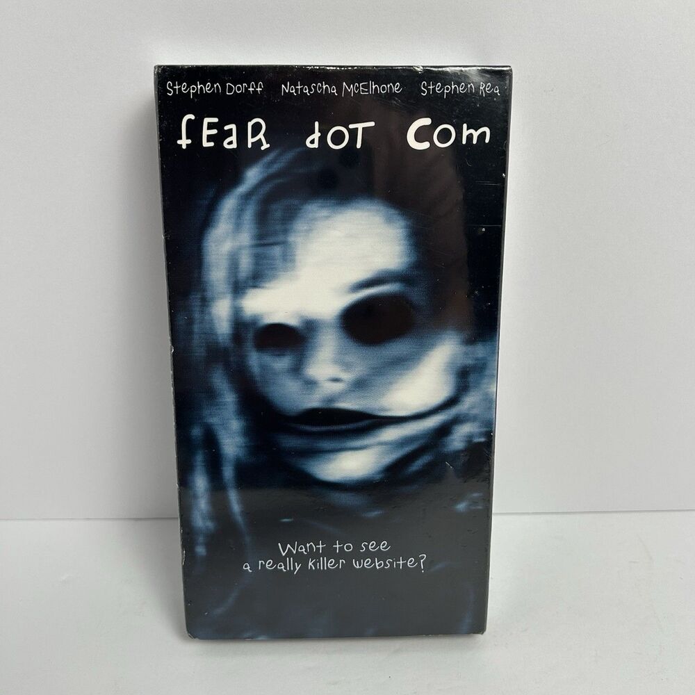 Fear Dot Com (VHS, 2003) Stephen Dorff, Stephen Rea Hollywood Video Sealed